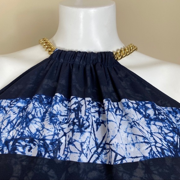 Michael Kors Chain Halter Neck Summer Dress - Picture 3 of 7